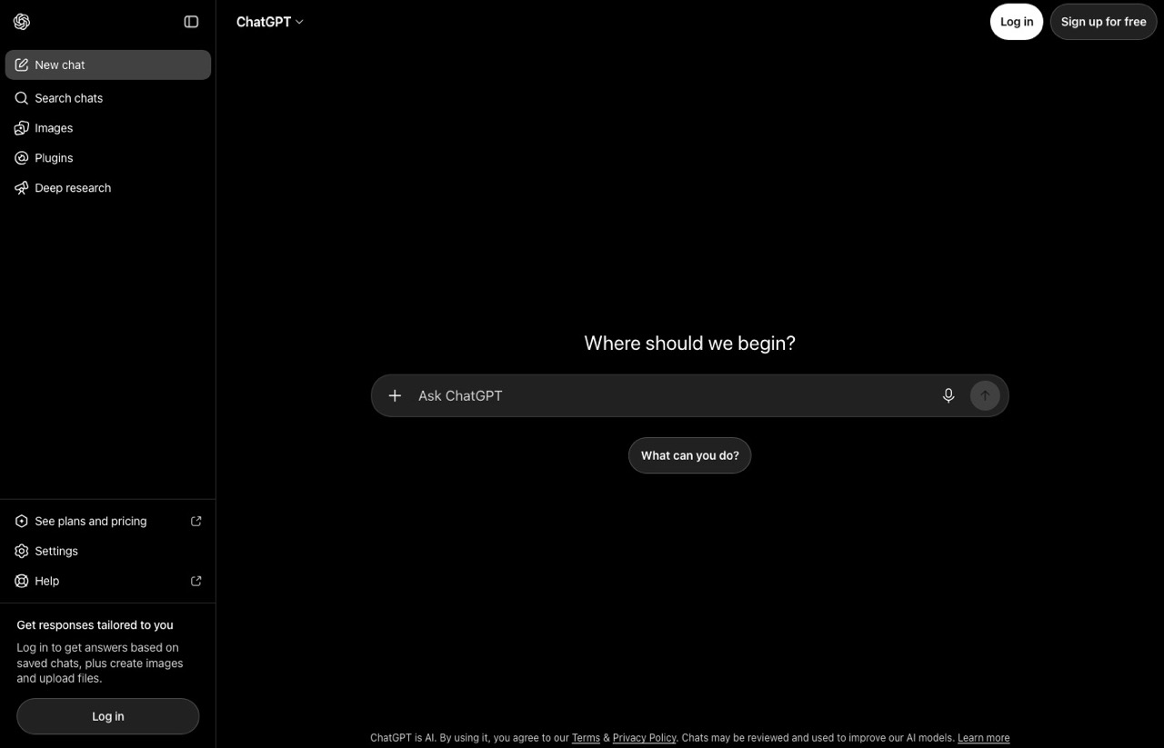 ChatGPT interface where most marketers already draft their content